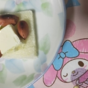 落花生☆クリームチーズトースト☆